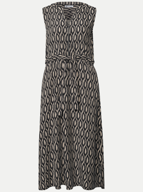 Street One Midi-Kleid mit Split Neck bei Robert Ley