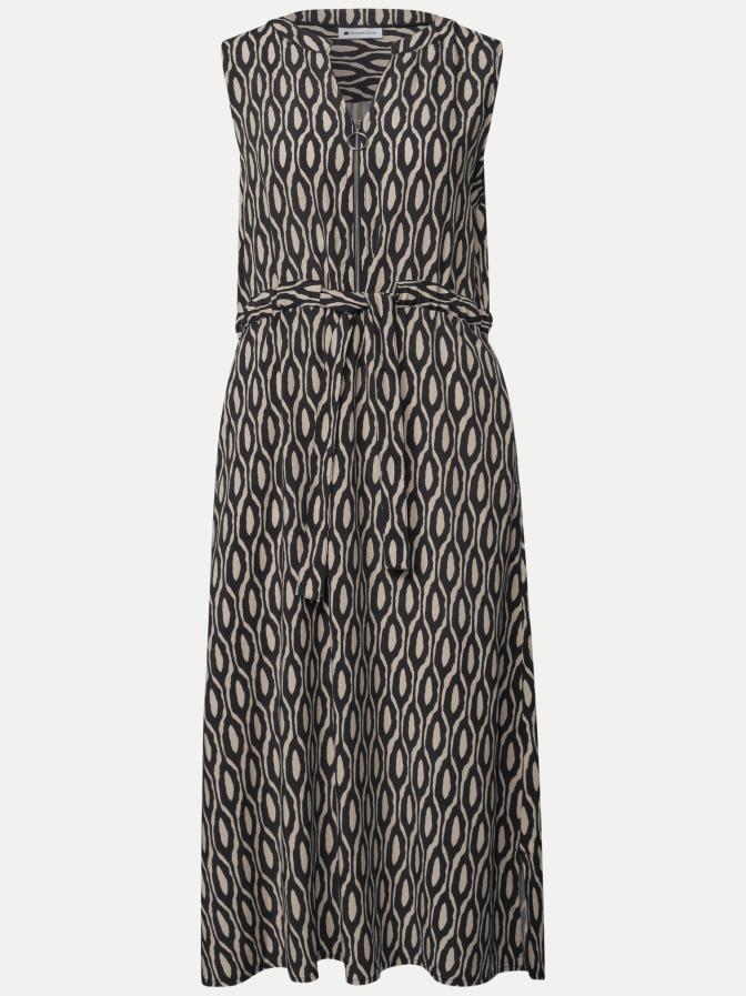 Street One Midi-Kleid mit Split Neck bei Robert Ley