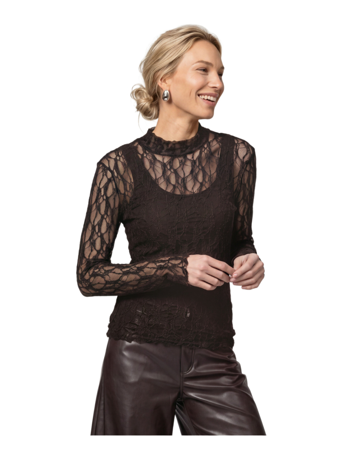 Monari Spitzenshirt bei Robert Ley