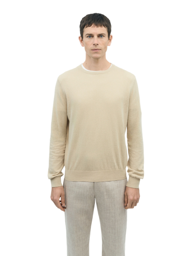 Tiger of Sweden Strickpullover Connor in Leinen-Mix bei Robert Ley