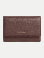 COCCINELLE Portemonnaie Metallic Soft R49 berry bei Robert Ley