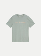 Tom Tailor Denim T-Shirt mit Print 16005-green mist bei Robert Ley