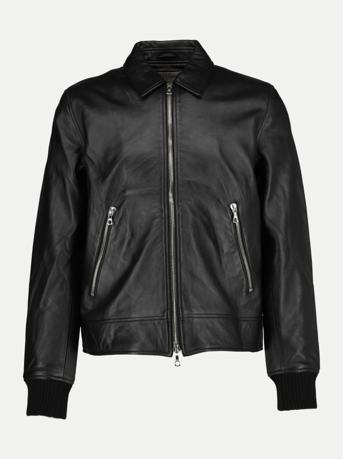 Officine Générale Lederjacke Layvin bei Robert Ley