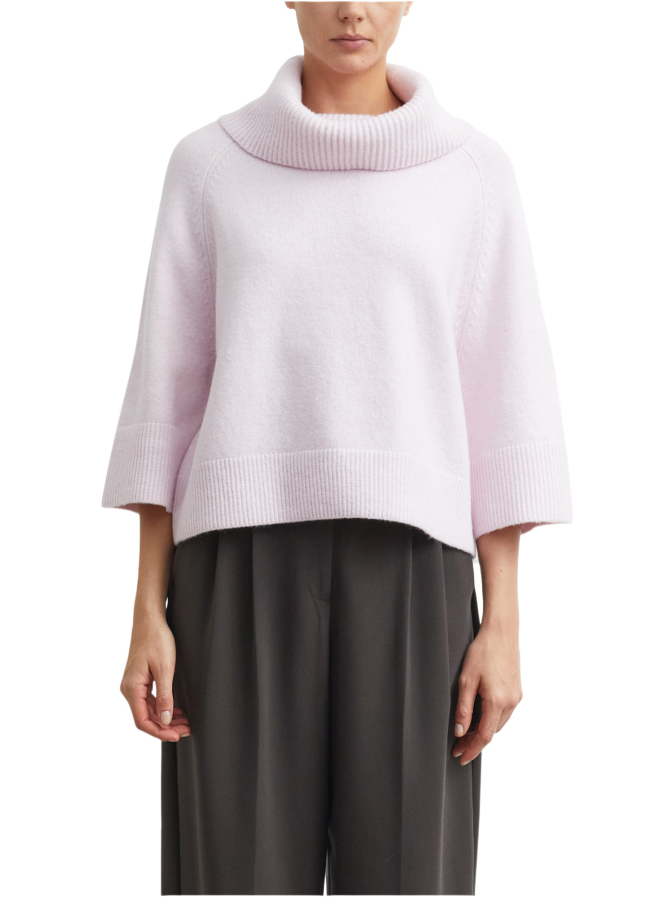 Comma Strickpullover mit großem Rollkragen bei Robert Ley