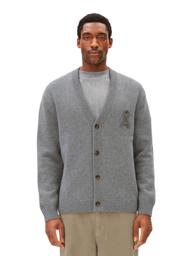 ARMEDANGELS Strickjacke aus Wolle mit Å-Logo bei Robert Ley