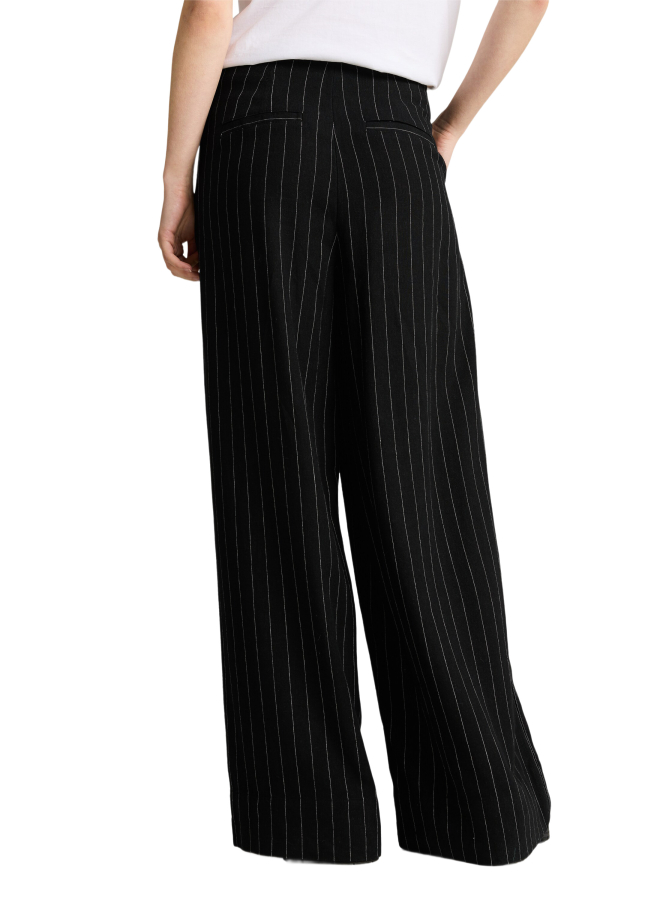 Tom Tailor Denim Wide- Leg Hose mit Leinenanteil bei Robert Ley