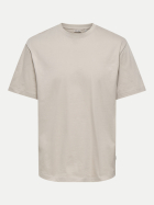 Only & Sons Oversize T-Shirt 261395-Silver Lining bei Robert Ley