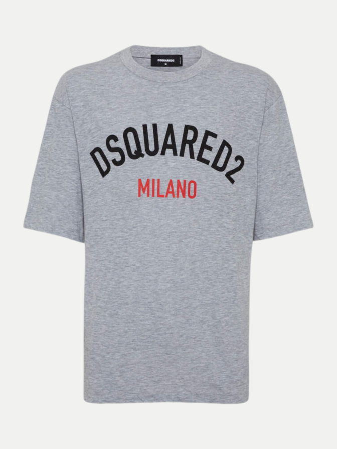 DSQUARED2 Loose-Fit T-Shirt D2 Milano bei Robert Ley