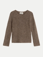 Marc O'Polo Bouclé-Pullover 2204-Stone Taupe Melange bei Robert Ley