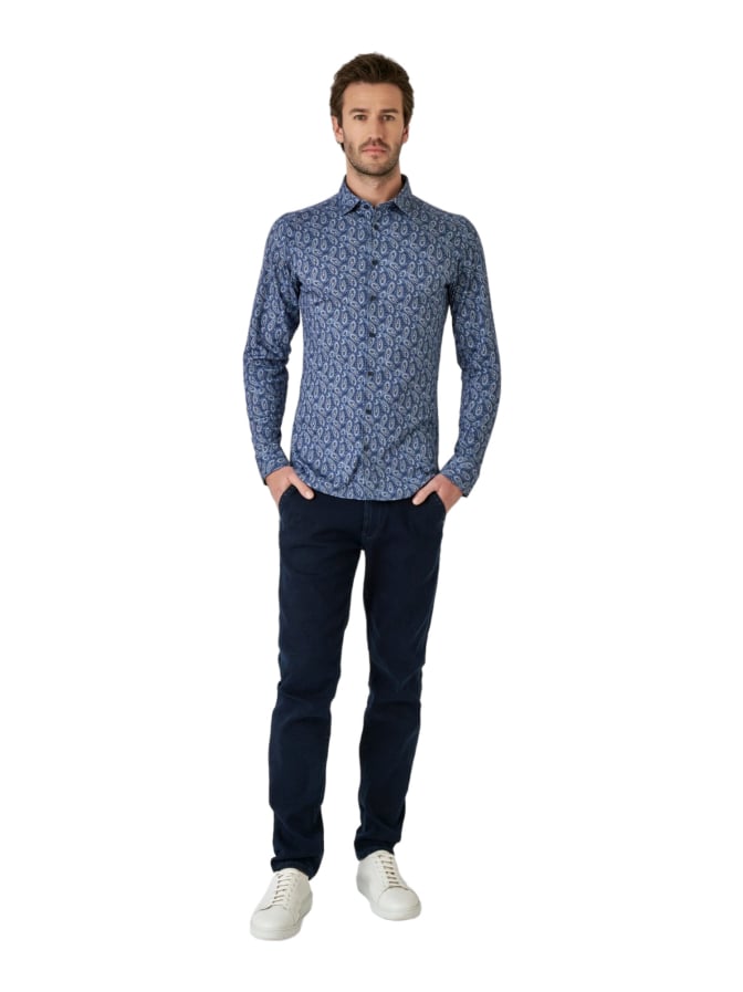 Desoto Slim-Fit Hemd New Moon bei Robert Ley