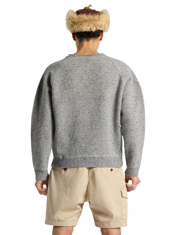 DSQUARED2 Basic-Pullover mit Dsquared2-Patch bei Robert Ley
