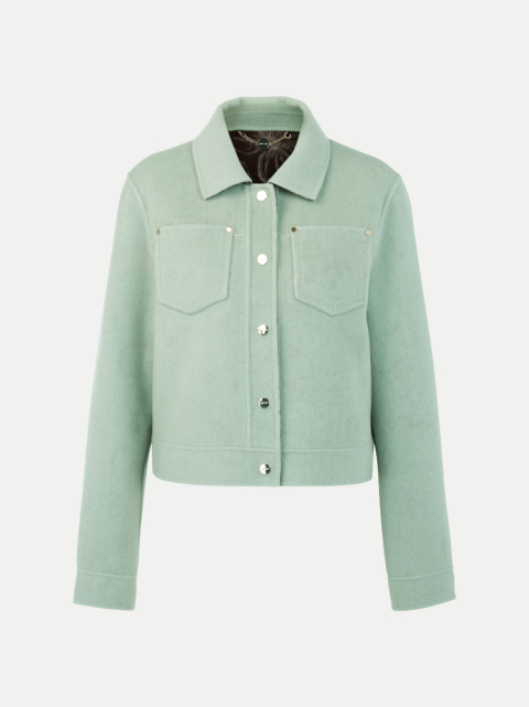 Marc Cain Wendejacke aus Wolle bei Robert Ley