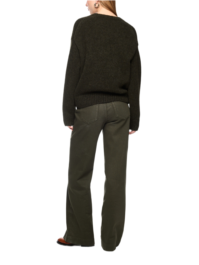 Marc Cain Grobstrickpullover mit V-Ausschnitt bei Robert Ley
