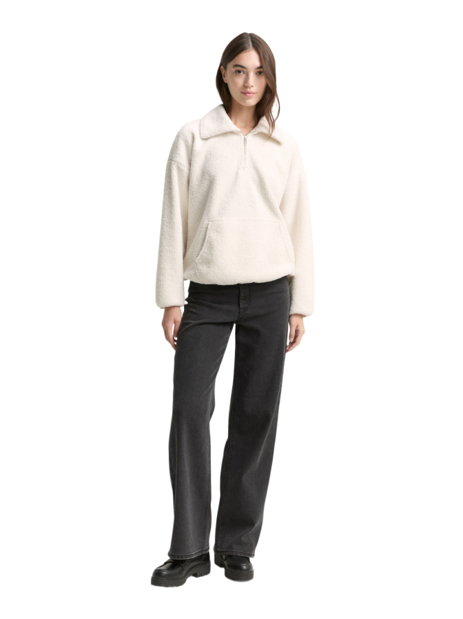 Tom Tailor Denim Loose-Fit Teddy Sweatshirt bei Robert Ley