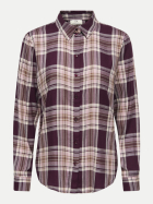 JDY Karierte Bluse JDYSTAY 199131004-Grape Shake/CLOUD DANCER & WINDSOR bei Robert Ley