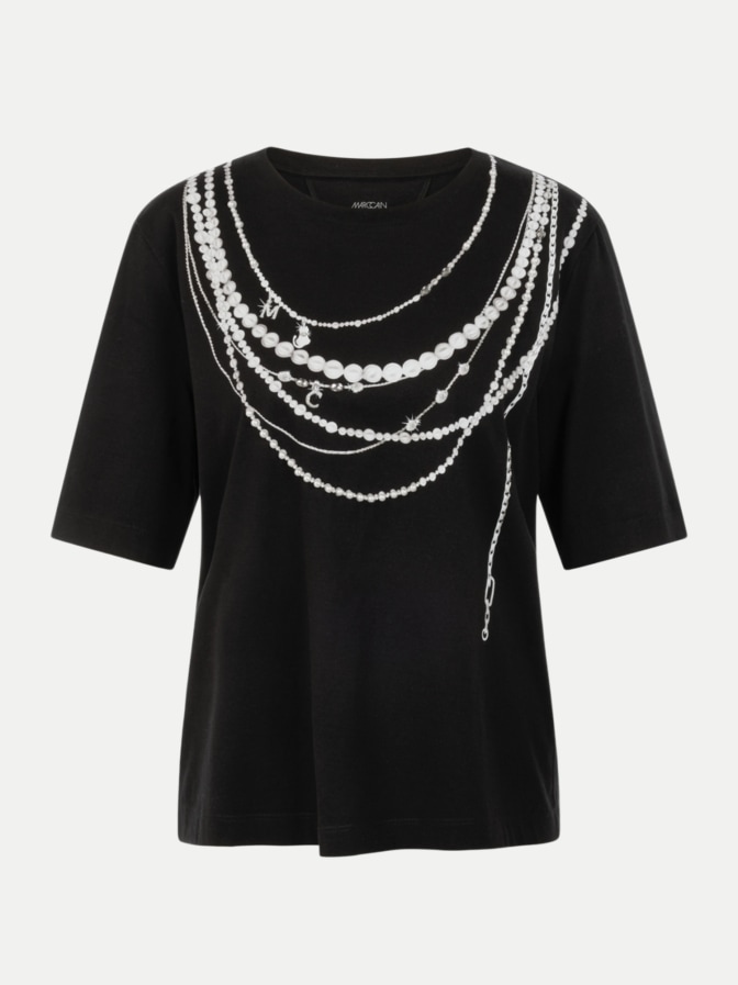 Marc Cain T-Shirt mit Aufdruck bei Robert Ley
