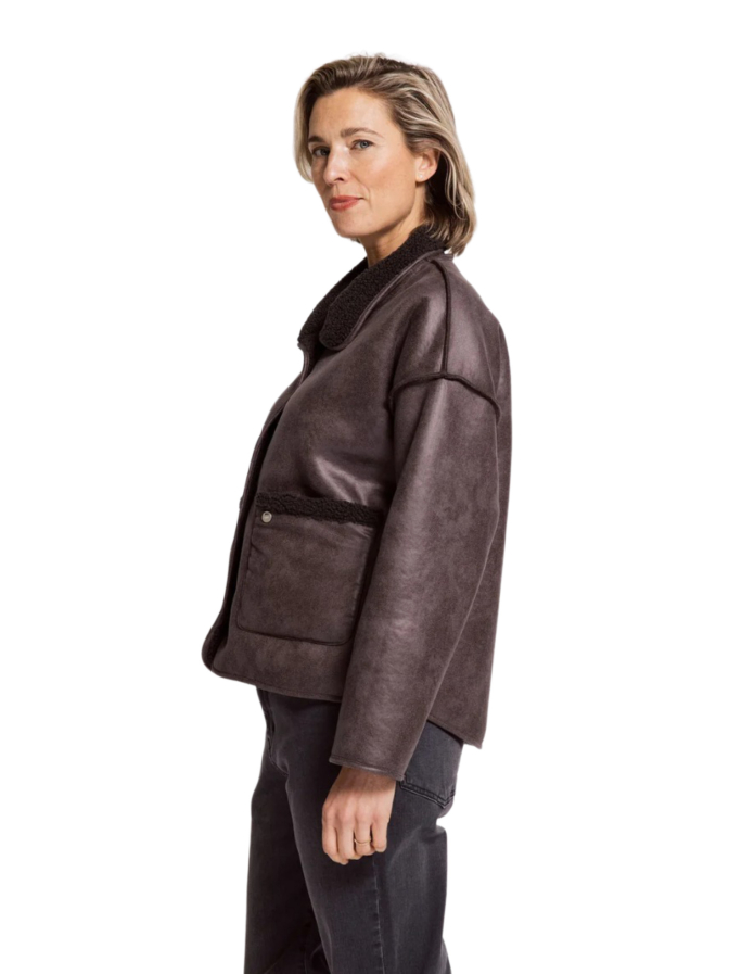 Zhrill Jacke ZHERAH in Lammfelloptik bei Robert Ley