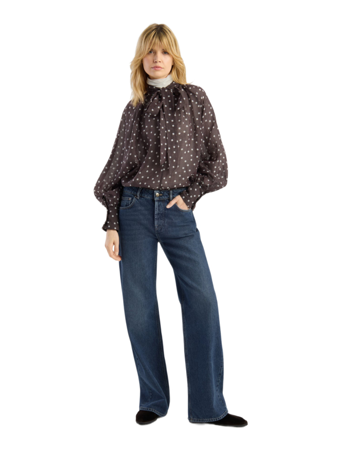 SoSue Bluse Dotty Bow bei Robert Ley