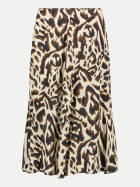 Cartoon Midi Rock 1865-Nature/Khaki bei Robert Ley