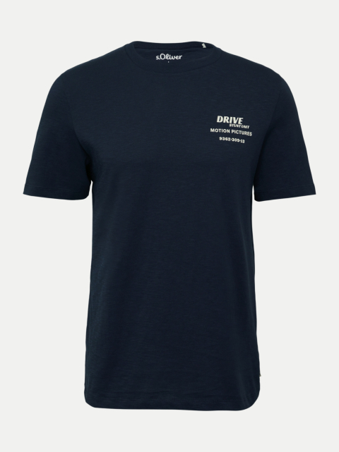 s.Oliver RED LABEL T-Shirt mit Schriftzug bei Robert Ley