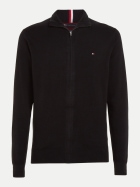 Tommy Hilfiger Cardigan mit Reißverschluss BDS-BLACK bei Robert Ley