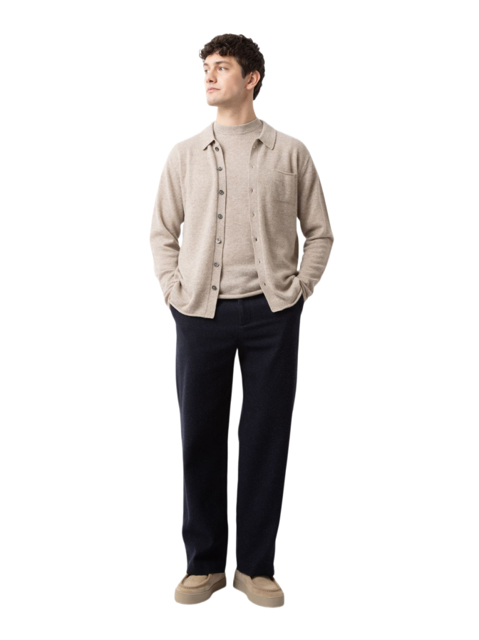 FTC Cashmere Strickhemd aus Kaschmir bei Robert Ley