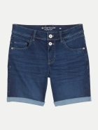 Tom Tailor Jeansshorts 10120-Used Dark Stone Blue Denim bei Robert Ley