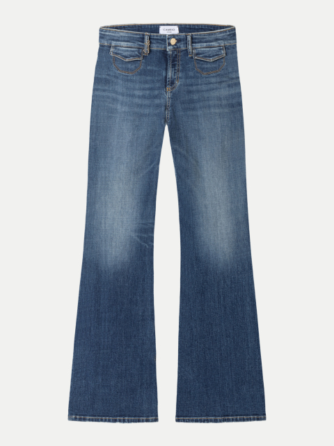 Cambio Flared-Fit  Jeans Fabienne Pocket bei Robert Ley