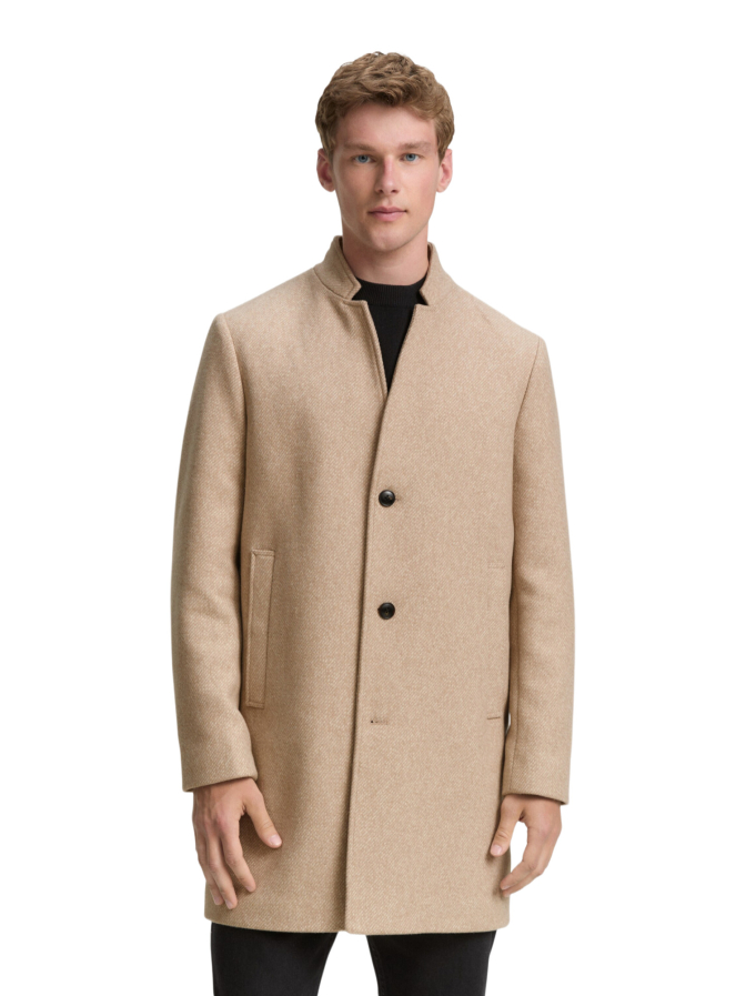 Tom Tailor Denim Wollmantel mit Stehkragen bei Robert Ley