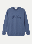 s.Oliver RED LABEL s.Oliver x Heidi Klum: Sweatshirt mit Logoprint 55D5-BLUE bei Robert Ley