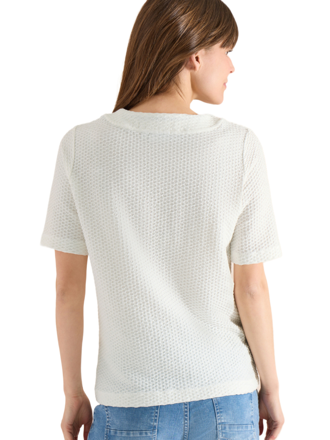 Cecil Strukturshirt mit Tunnelzug bei Robert Ley