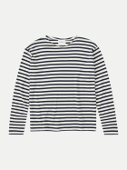 Closed Gestreiftes Langarmshirt 568-Dark night bei Robert Ley