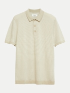 s.Oliver RED LABEL Gestreiftes Strickpolo 8148-BROWN bei Robert Ley