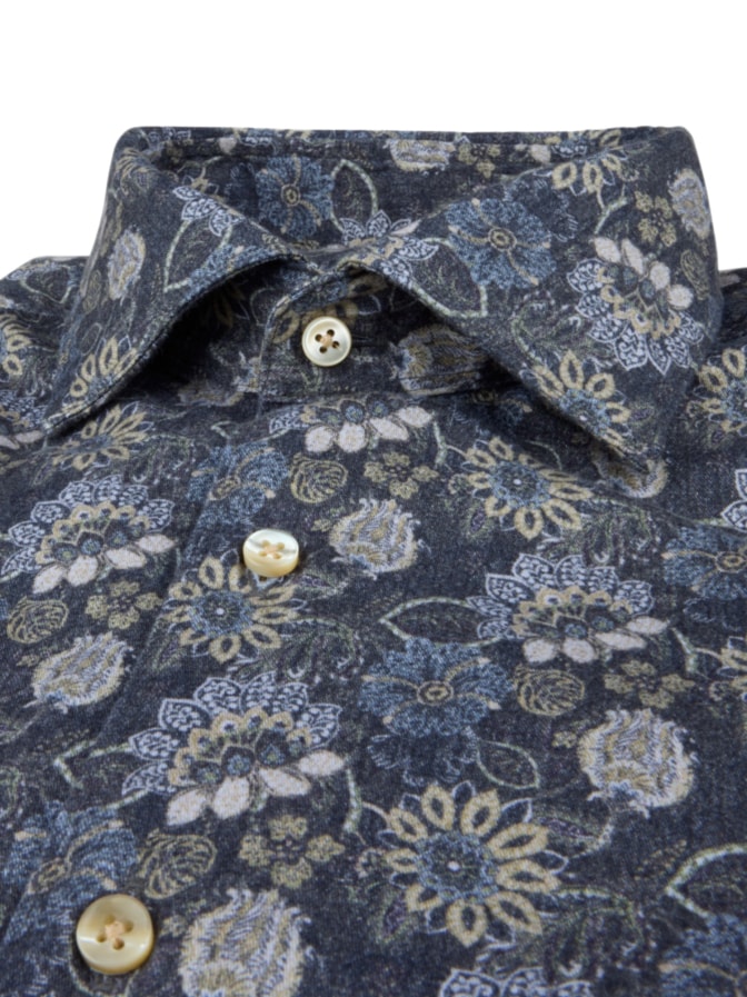 Stenströms Hemd mit Floral-Print bei Robert Ley
