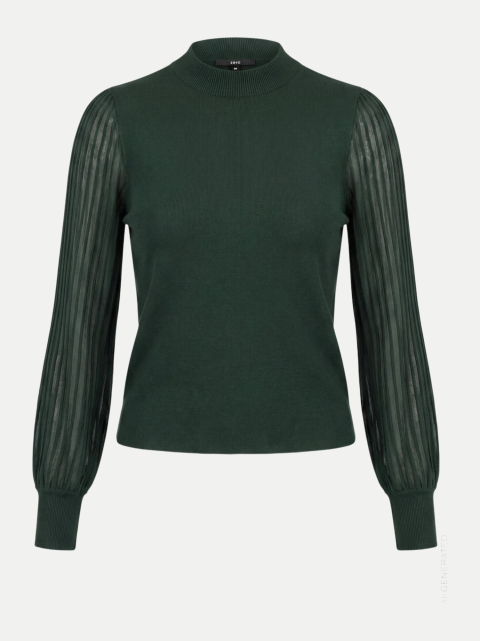 Zero Strickpullover mit Stehkragen bei Robert Ley
