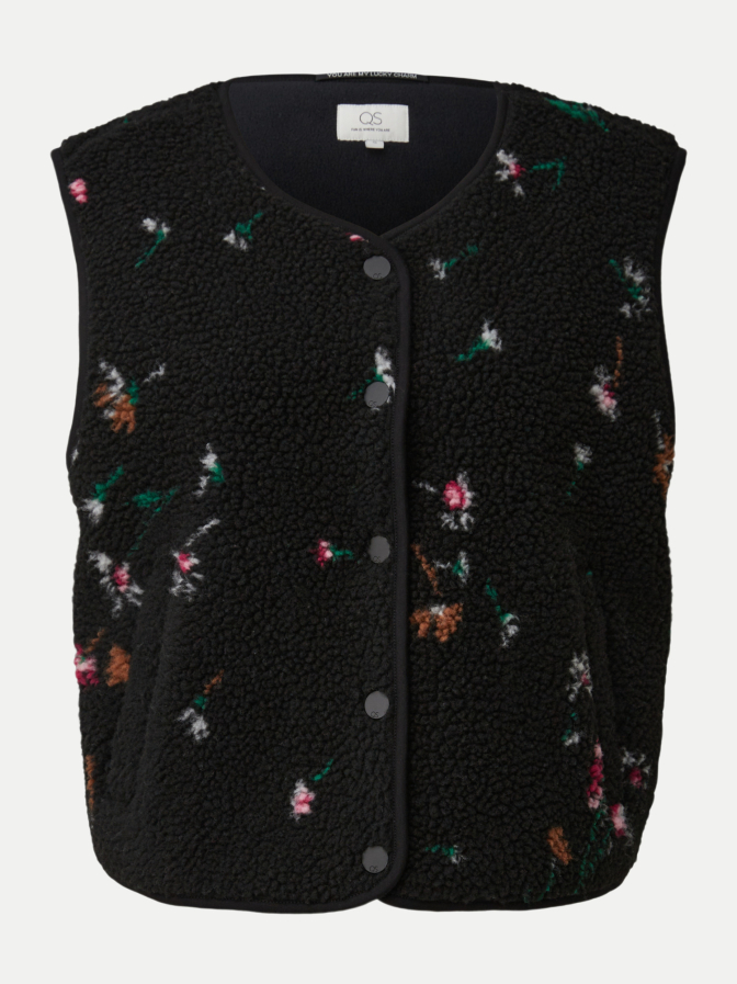 Q/S designed by Teddyweste mit Allover-Print bei Robert Ley