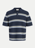 JACK & JONES Poloshirt mit kurzarm 175917-Sky Captain bei Robert Ley