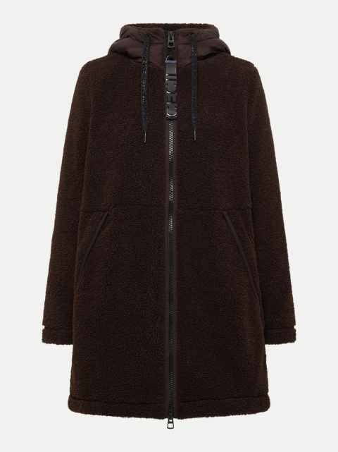 Cecil Teddy-Mantel mit Kapuze bei Robert Ley