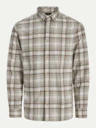 Jack & Jones Karo-Hemd JPRBLUHARVEY 176656-Plaza Taupe bei Robert Ley