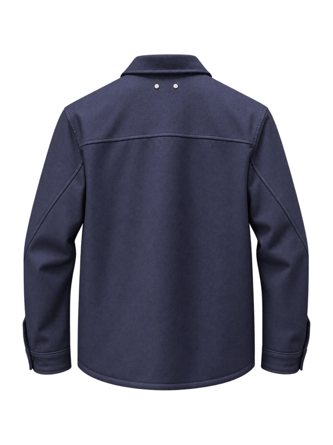 Jacob Cohen Overshirt mit Webpelz-Futter bei Robert Ley