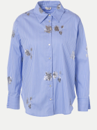 JcSophie Streifenbluse Leila mit Stickereien 795 stripes & s-795 stripes & sequins bei Robert Ley