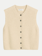 Marc O'Polo Ärmellose Strickweste 2532-Light Oat bei Robert Ley