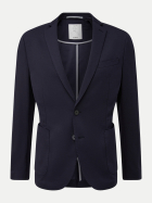 s.Oliver BLACK LABEL Slim-Fit Sakko aus Stretch-Jersey 5955-BLUE bei Robert Ley