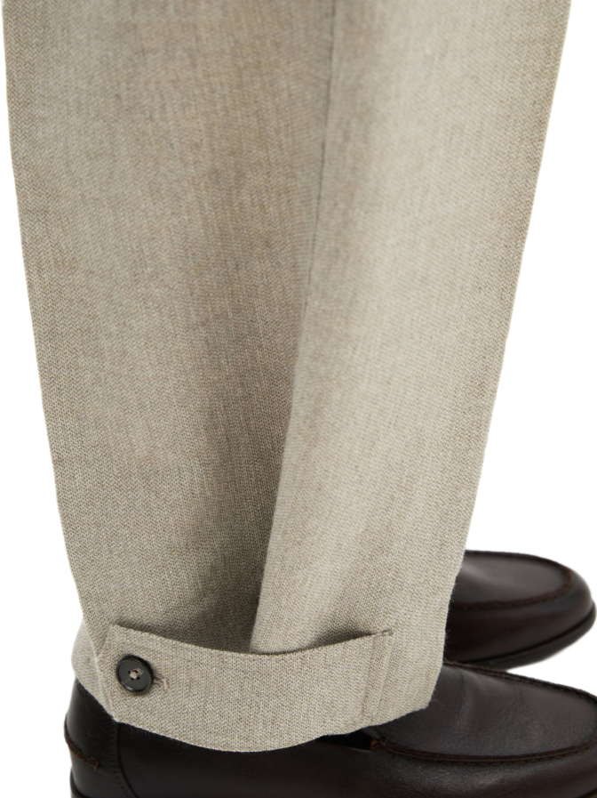 Marc O'Polo Bundfaltenhose Meliert bei Robert Ley