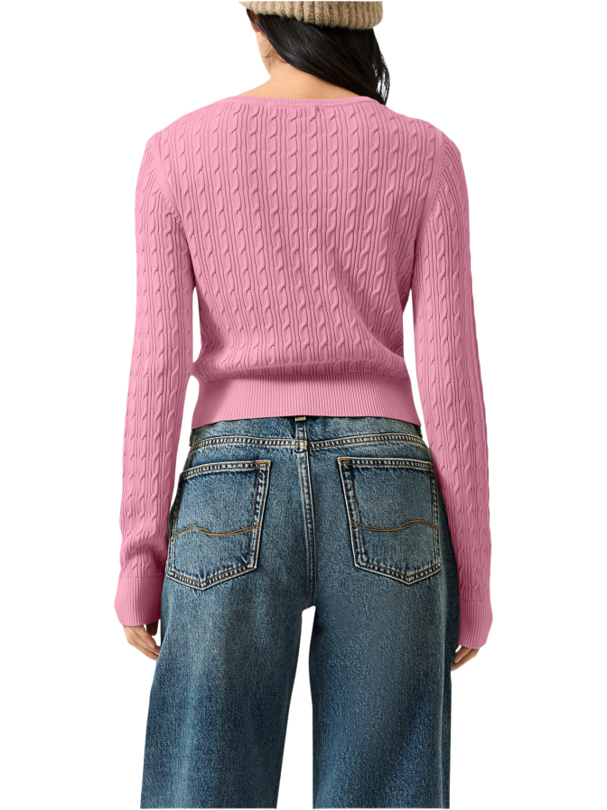 Q/S designed by Strickpullover mit Zopfmuster bei Robert Ley