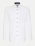 Seidensticker Shaped-Fit Popeline Hemd 01-01 WHITE bei Robert Ley