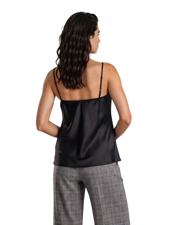 Milano Italy Camisole-Top mit Spitzenbesatz bei Robert Ley