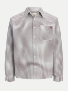 Jack & Jones Oxford Hemd JORFREDERIKSBERG 177119001-Chocolate Truffle/CHECKS bei Robert Ley
