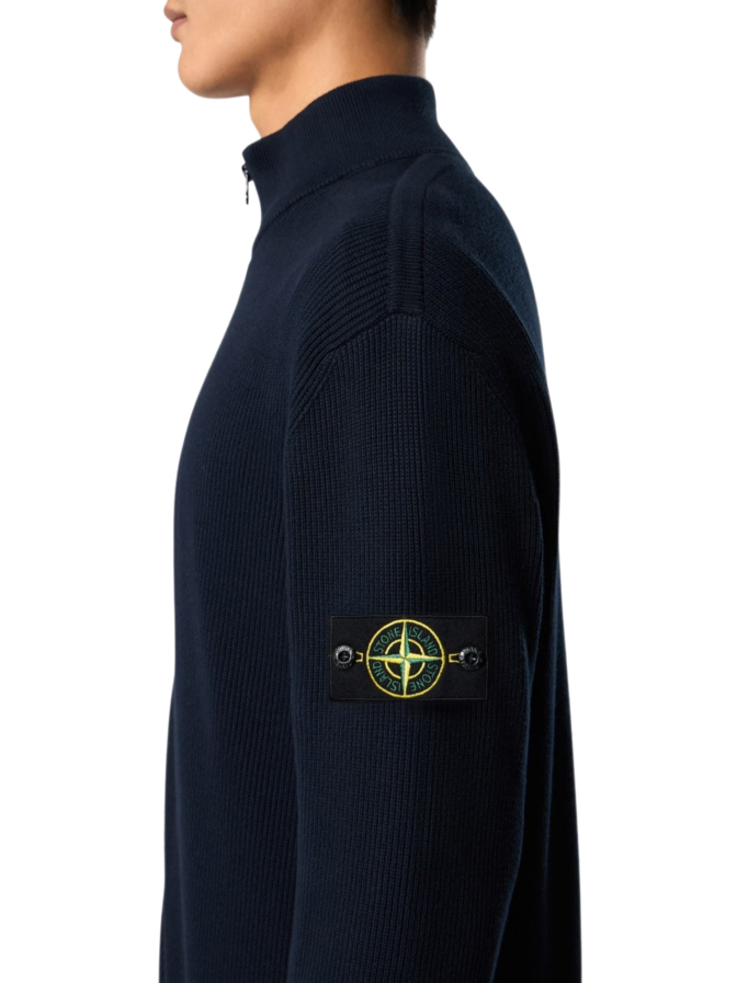 Stone Island Cardigan mit Logo-Badge bei Robert Ley