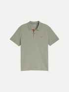 Tom Tailor Casual Basic Poloshirt 10767-Greyish Shadow Olive bei Robert Ley